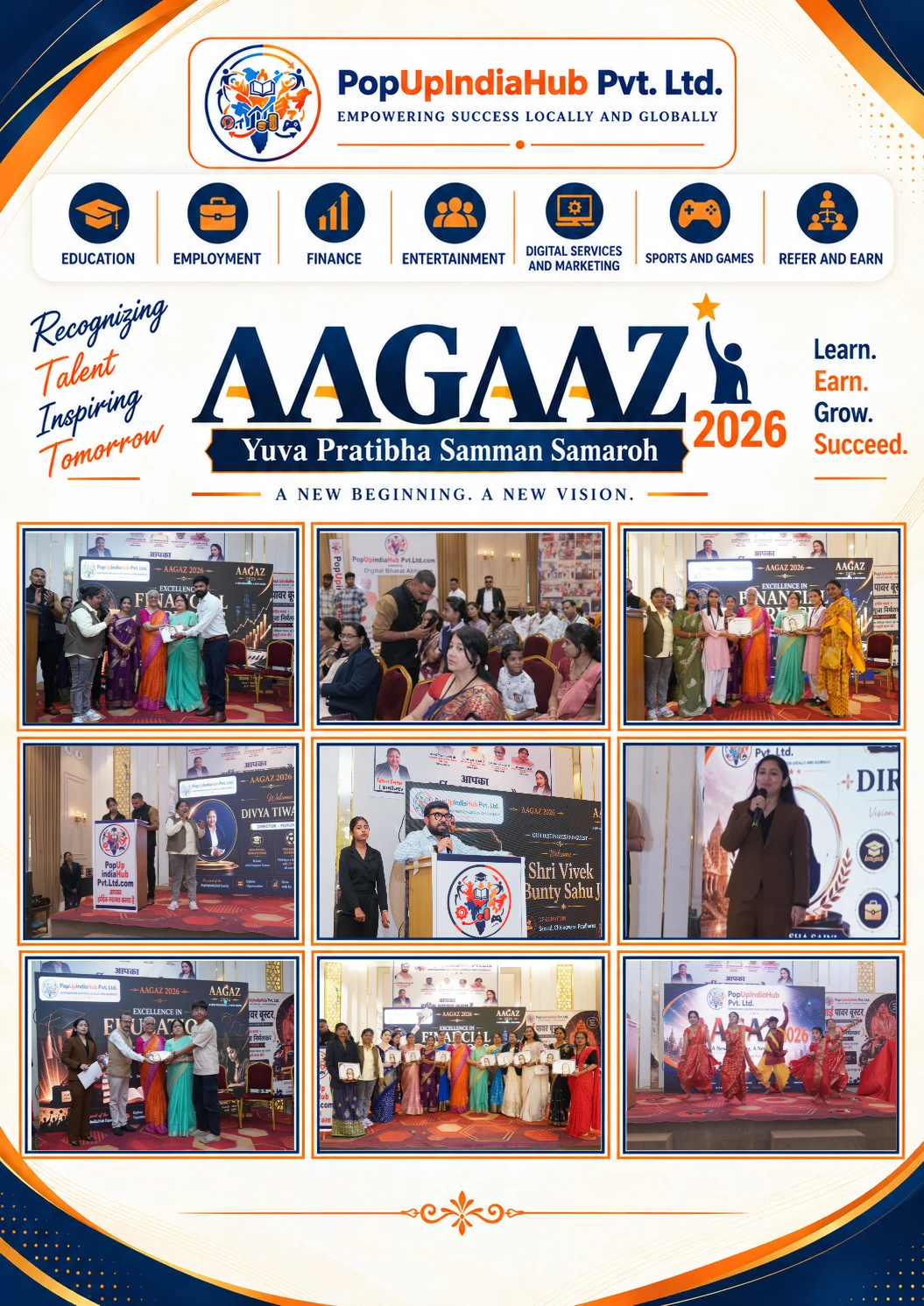 AAGAAZ 2026 – Yuva Pratibha Samman Samaroh